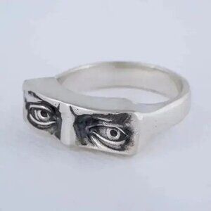 Silver Eye Design Ring